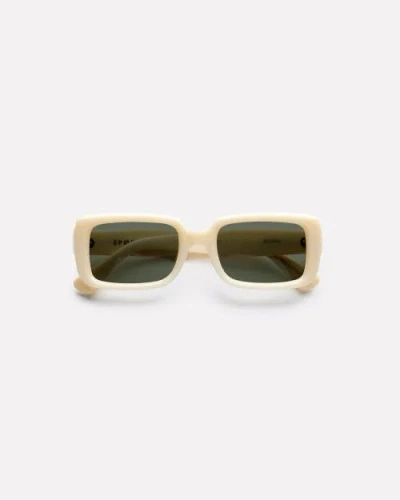 Epokhe Dune Sunglasses In White