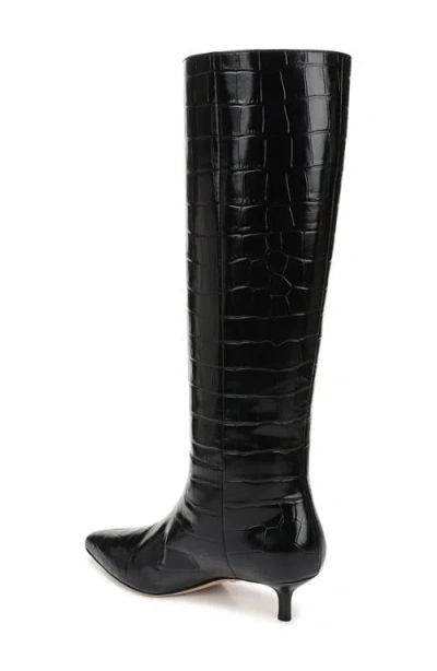 Veronica Beard Lisa 45 Knee High Boot In Black