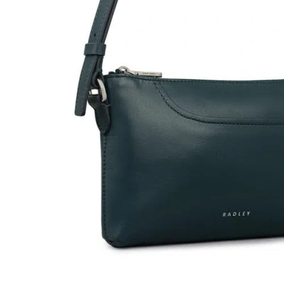 Radley Pockets Mini Ziptop  Shoulder Bag In Green