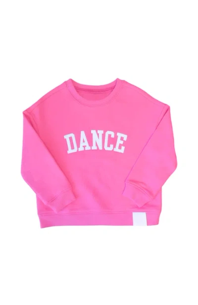 Bits & Bows Dance Sweatshirt In Pink