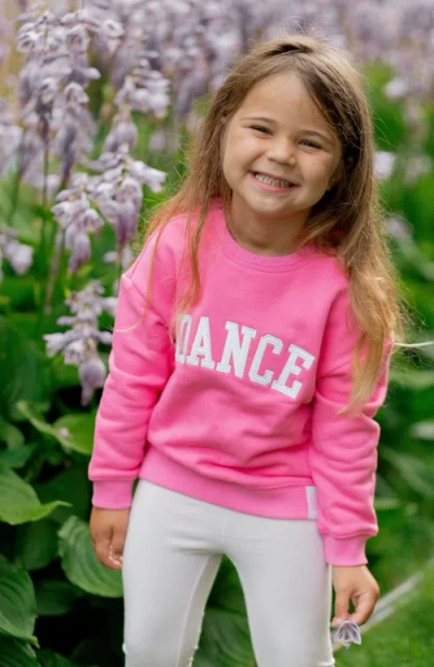 Bits & Bows Dance Sweatshirt In Pink
