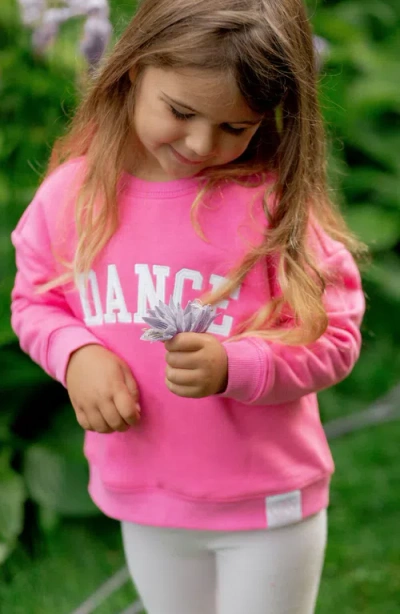 Bits & Bows Dance Sweatshirt In Pink