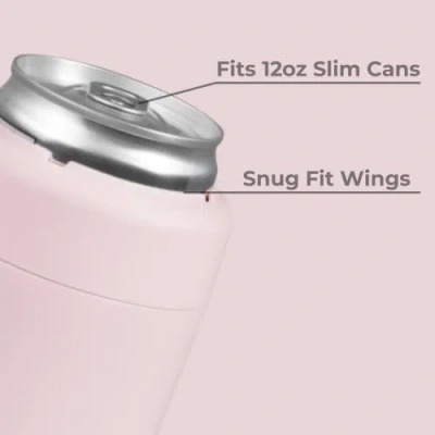 Hydrojug Slim Can Cooler In Pink
