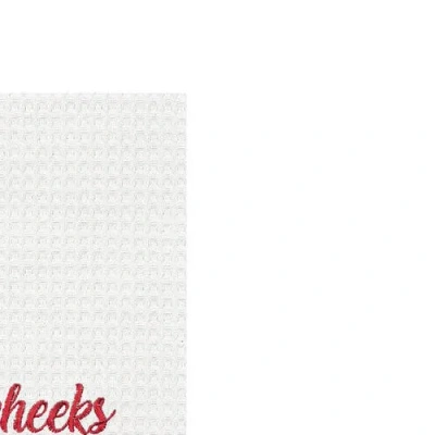 C & F Home C&f Home Nice Rose & Cozy Embroidered Waffle Weave Kitchen Towel In Multi