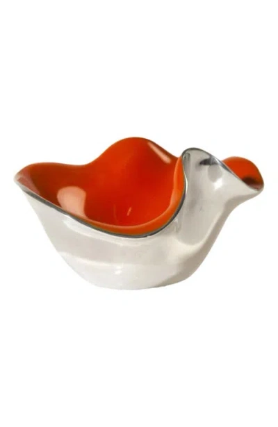 Lunares Ruffled Small Bowl In Multi