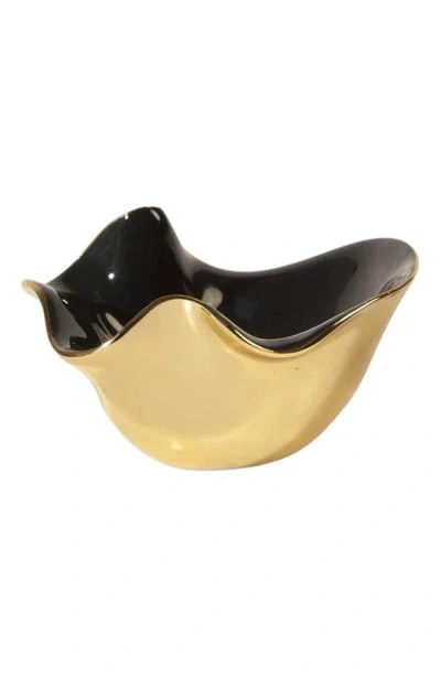 Lunares Ruffled Small Bowl In Multi