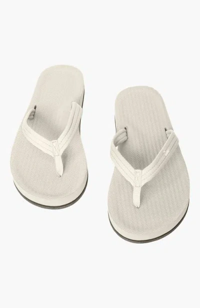 Indosole Responsibly-made Tire Sole Easy Living Flip Flops In Gold