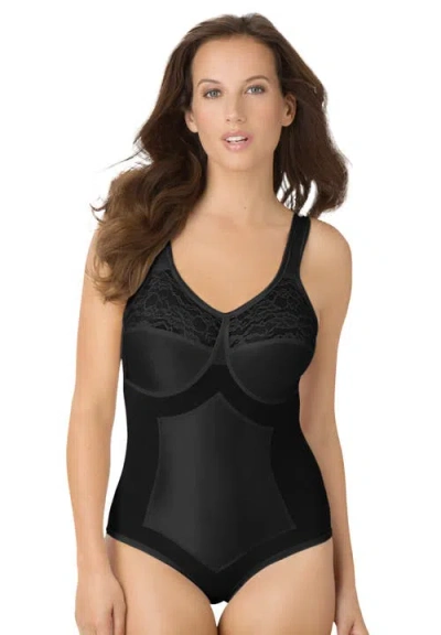 Secret Solutions Bodybrief Power Mesh Firm Control In Black
