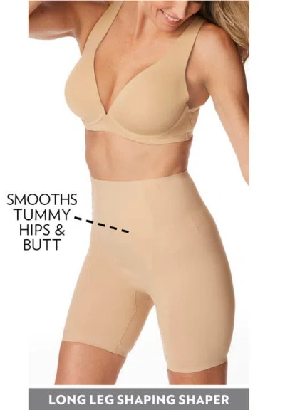 Secret Solutions Invisible Shaper Long Leg Shaper In Neutral