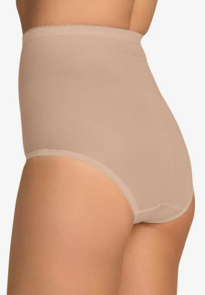 Secret Solutions Power Mesh Firm Control Shaping Brief In Neutral