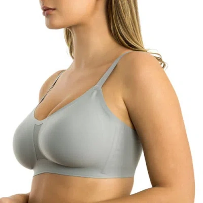 Parfait Simplicity Seamless Wire-free Bra In Gray