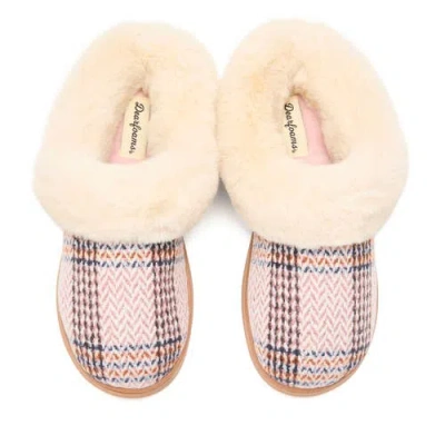 Dearfoams Hannah Festive Knit Clog Slipper In Multi