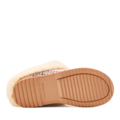 Dearfoams Hannah Festive Knit Clog Slipper In Multi