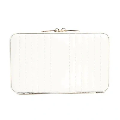 Wolf Maria Medium Zip Case In White