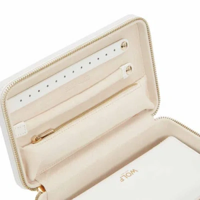 Wolf Maria Medium Zip Case In White
