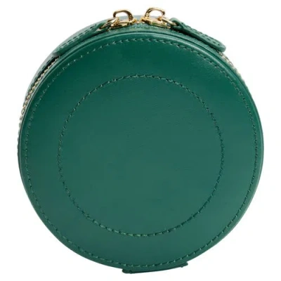 Wolf 1834 Sophia Mini Zip Case In Green