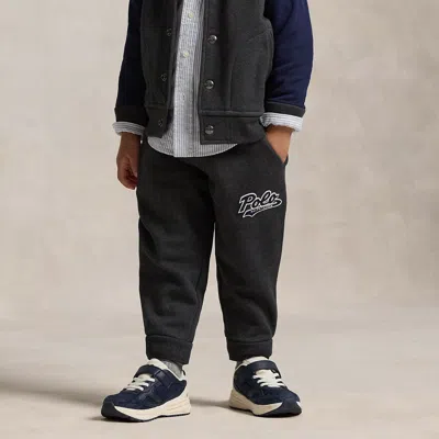 Polo Ralph Lauren Ralph Lauren Logo Fleece Jogger Pant In Black