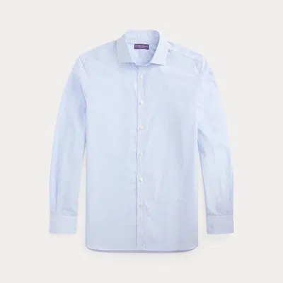 Ralph Lauren Mini-bengal-stripe Shirt In Blue