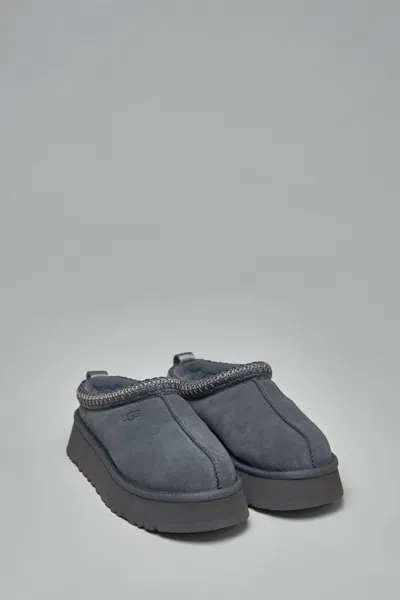 Ugg Tazz Ii Suede Mules Platform Style In Gray