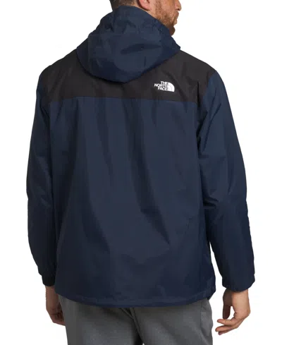 The North Face Seasonal Mountain Button Hooded Jacket In Blue