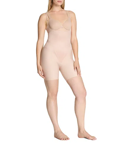 Spanx High Waisted Shorts In Neutral