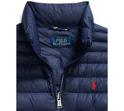 Polo Ralph Lauren Big Boys P-layer 2 Packable Quilted Jacket In Blue