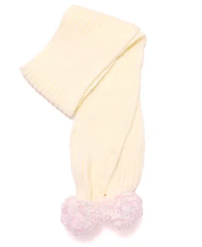 Inmocean Big Girls 3-piece Color Block Cozy Cloud Weather Beanie, Scarf And Gloves Set In Yellow