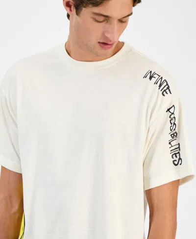 Smileyworld Men's Smiley Infinite Possibilities Graphic T-shirt In Brown