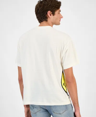 Smileyworld Men's Smiley Infinite Possibilities Graphic T-shirt In Brown