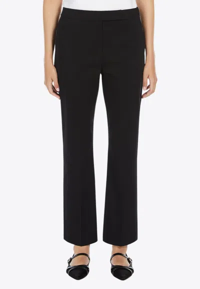 Max Mara Little Boot 'haven' Trousers In Blue