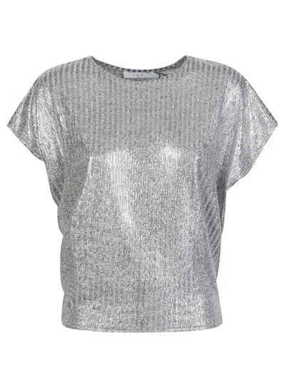 Iro Tarra Topwear In Grey Polyester In Gray