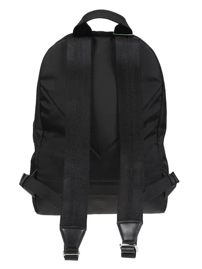 Kenzo Backpack With Adjustable Straps And Top Handle In Black