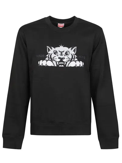 Kenzo Sweatshirts Black In Black
