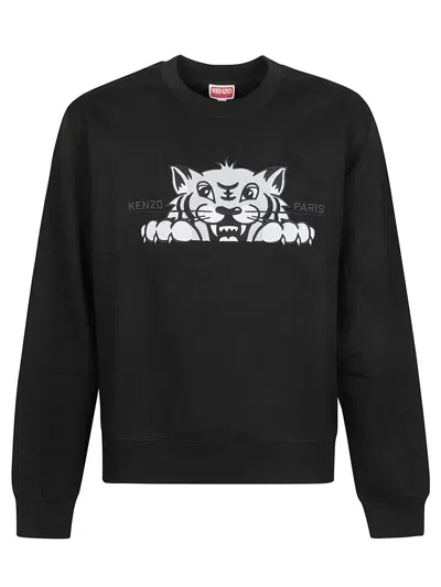 Kenzo Sweatshirts Black In Black