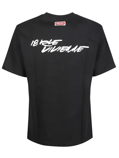 Kenzo X Futura 2000" T-shirt In Black