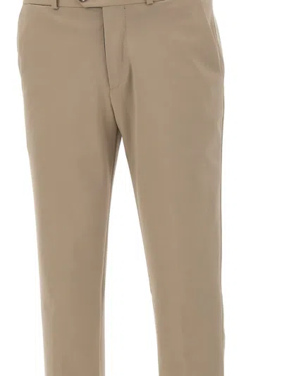 Rrd Brown Tailored Trousers With Classic Waistband In Neutral