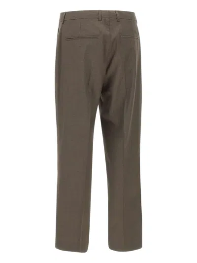 Filippa K Emma Welt-pocket Trousers In Brown