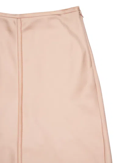 Ami Alexandre Mattiussi Midi And Knee Length Skirt Design In Pink