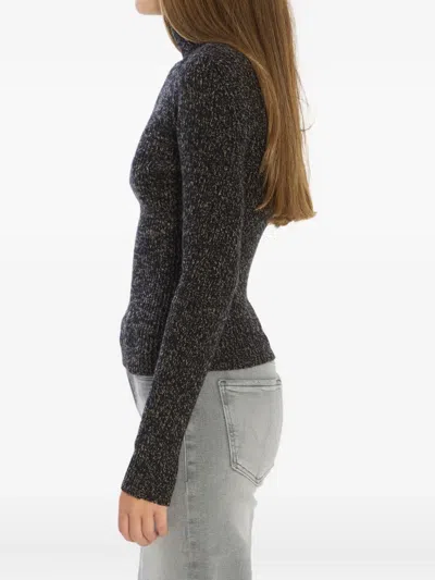 Max Mara Wool And Cashmere-blend Turtleneck Sweater In Brown
