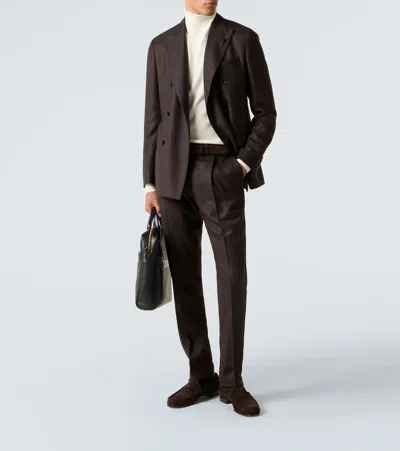 Slowear Sweater With Turtleneck In Virgin Wool In White