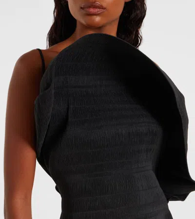 Magda Butrym Caped Gown In Black