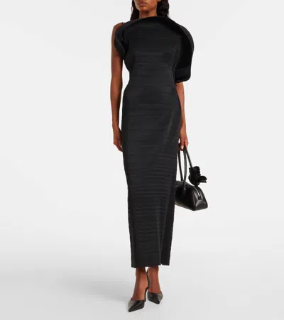 Magda Butrym Caped Gown In Black