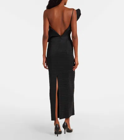 Magda Butrym Caped Gown In Black