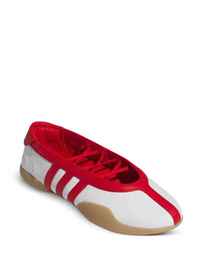 Adidas Originals Taekwondo Mei Ballet Leather Sneakers In White