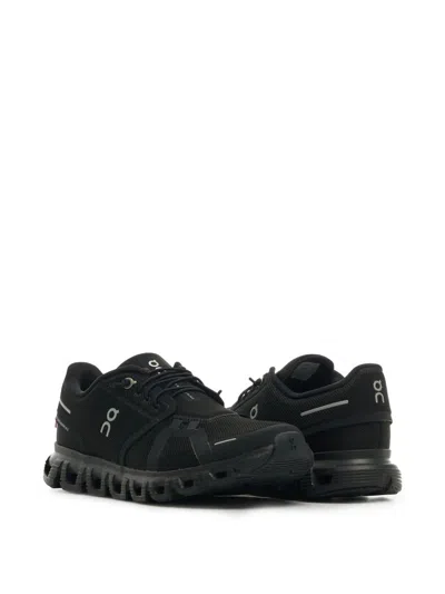 On Running Cloud 6 Lace-up Sneakers In Black