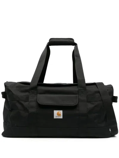 Carhartt Jack Medium Clipper Holdall Bag With Adjustable Shoulder Strap In Black