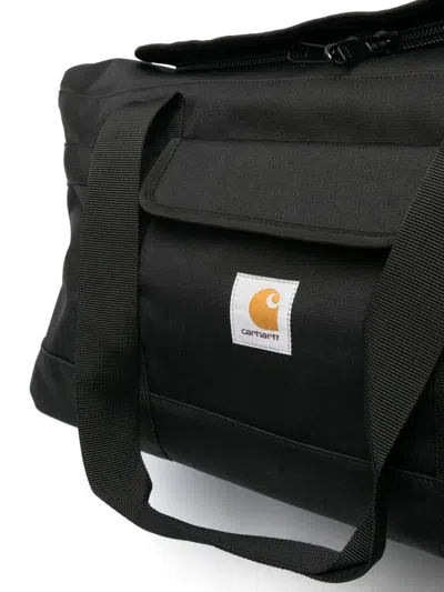 Carhartt Jack Medium Clipper Holdall Bag With Adjustable Shoulder Strap In Black