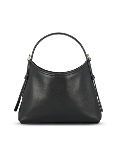 Givenchy Voyou Nano Grained-leather Top Handle Bag In Black