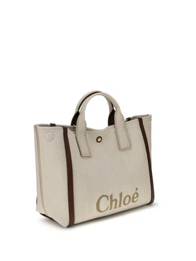 Chloé Women Carry Medium Tote Bag In Brown