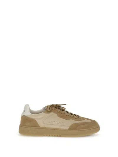 Axel Arigato Dice T-toe Suede-leather Sneakers In Neutral